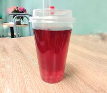  Бабл-ти (лимонад) Дыня с джус-боллами Маракуйя