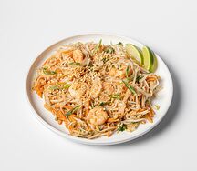 Лапша Пад тай с креветками