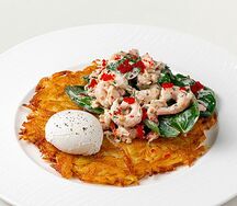 Драник с крабом