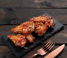 Куриные крылья в глазури (плечевая часть) 