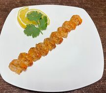 Шаш-кебаб из креветок