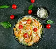 Цезарь с креветками