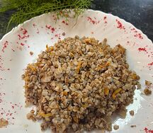Гречка с морковью и луком