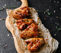 Шашлык из куриных крыльев