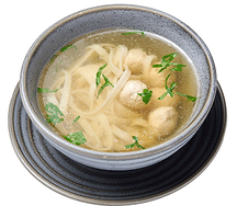 Куриная лапша с фрикадельками