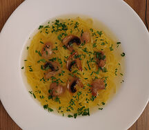 Лапша куриная по домашнему