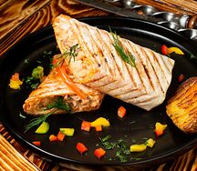 Шаурма свиная с картошкой