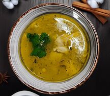 Суп с курицей и вермишелью