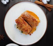 Голубец с мясом и рисом