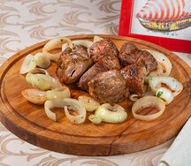 Шашлык из cвинoй шеи