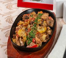 Жаркое из куриного филе