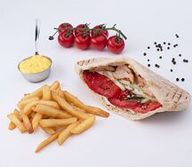 Фирменный гирос со свининой