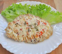Мясо по-французски с помидорам