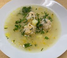 Суп с фрикадельками
