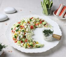 Салат крабовый Оазис
