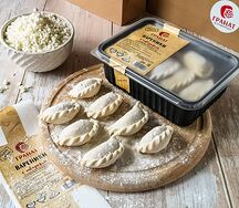 Вареники с сюрпризами и творогом замороженные