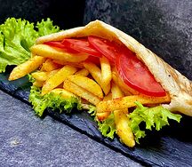 Гиро из куриного шашлыка