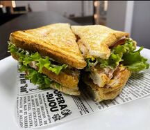 Сэндвич-клаб с курицей