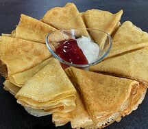 Блинчики с мясом