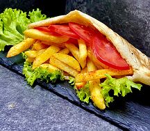 Гиро с шашлыком из свинины