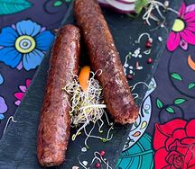 Куриные колбаски