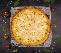 Пицца Гавайская с курицей