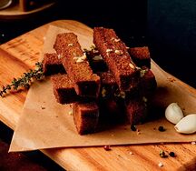 Гренки с чесноком