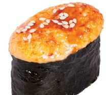 Запеченные суши с тунцом