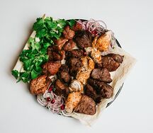 Шашлык из куриного филе