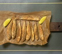 Барабуля жареная