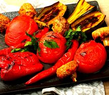 Овощи на мангале