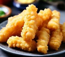 Куриные палочки с соусами
