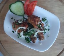 Шашлык из куриной голени