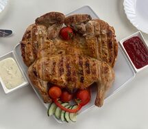 Курица на мангале 