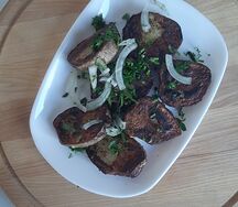 Картошка на мангале