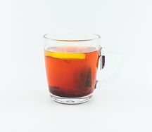 Чай витаминный с малиной