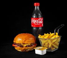 Western burger combo