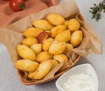 Сырные Ньоки с Белым соусом