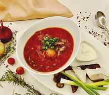 Борщ Кубанский с уткой