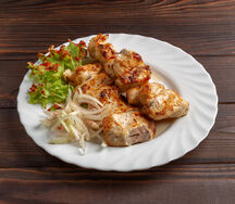Шашлык из куриной грудки