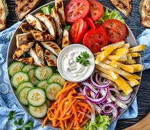 Донар на тарелке