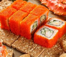 Калифорния с мясом камчатского краба