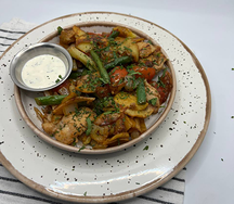 Сковородка с курицей