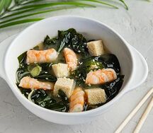 Мисо суп с креветкой