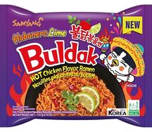 Buldak Samyang c лаймом