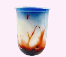 Молочный анчан с голубикой M