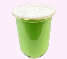 Матча с сырной шапкой M