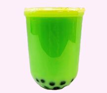 Матча с карамельной тапиокой M