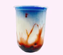 Молочный анчан с голубикой L