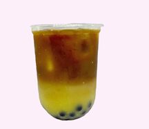 Бамбл с карамелью и тапиокой